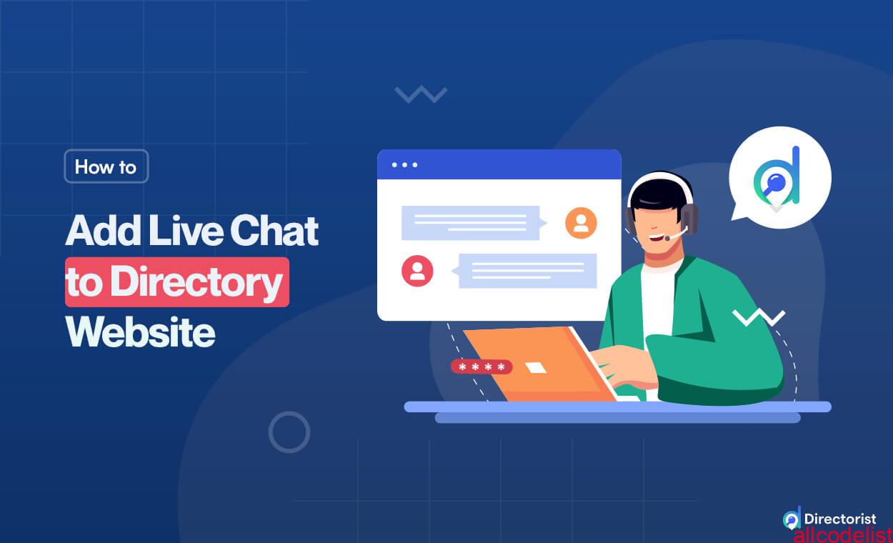 How to Add Live Chat to Directory Website