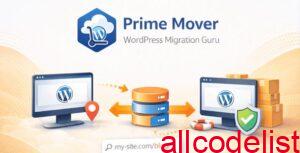 Prime Mover Pro 2.1.4 WordPress Single Site Multisite Migration Plugin