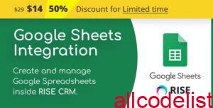 google sheets integration for rise crm 52259528