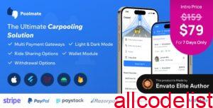 poolmate blablacar clone complete carpooling solution in flutter 53147236